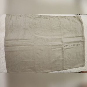 Bottega Veneta Dust Bag Multiple Sizes Available- Tan Lightweight Top Drawstring